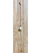 Bracelet feuille de nacre
