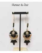 Boucles d'oreilles "Cesarine"