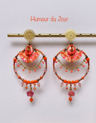 Boucles d'oreilles "Bollywood"