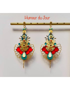 Boucles d'oreilles "Princesse Russe"