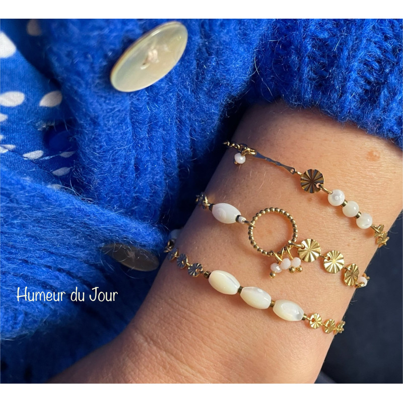 Bracelet Cercle nacré Bracelet Cercle nacré