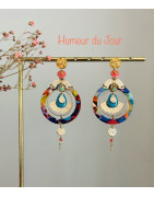 Clou "Chihiro" multicolores