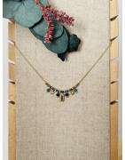 Collier ethnique 3 couleurs