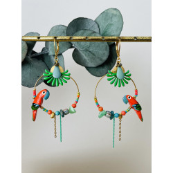 Dormeuses "Oiseau sur la branche"