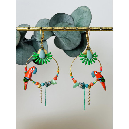 Dormeuses "Oiseau sur la branche"