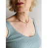 Collier gris gris "Aigle"