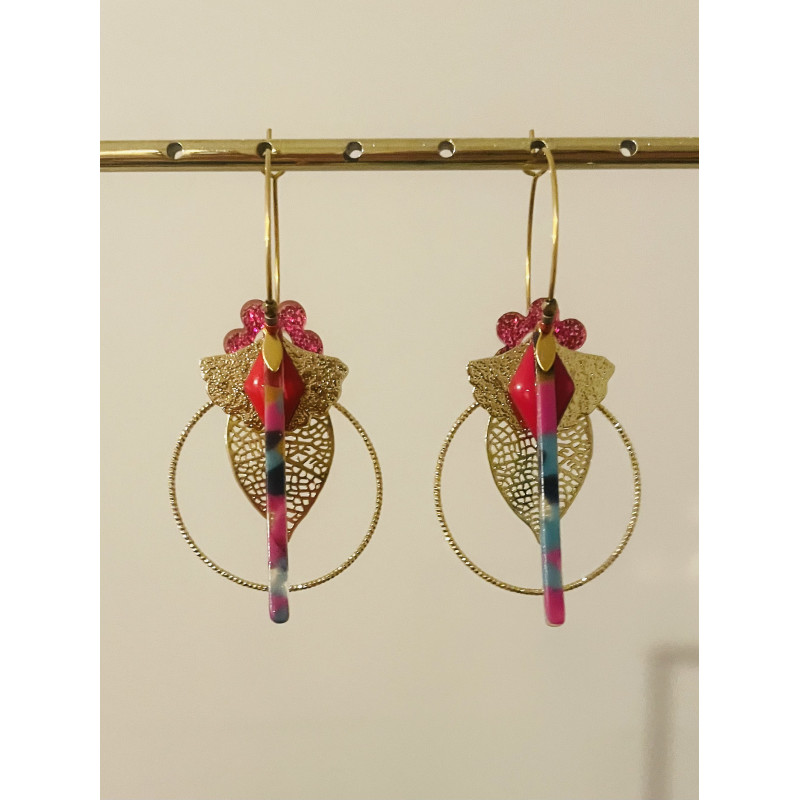 Créoles "Libellules"