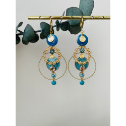 Dormeuse "Alexandrine" bleues