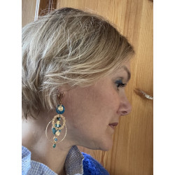 Dormeuse "Alexandrine" bleues