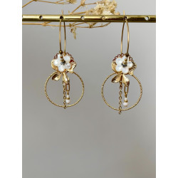 Créoles "Fleur Baroque"