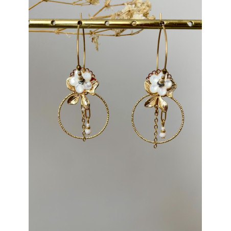 Créoles "Fleur Baroque"