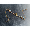 Bracelet de cheville "Irma" aventurine