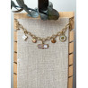 Collier gris gris Nacre chic