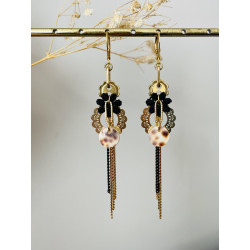 Dormeuses "animals flowers"