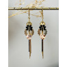 Dormeuses "animals flowers"